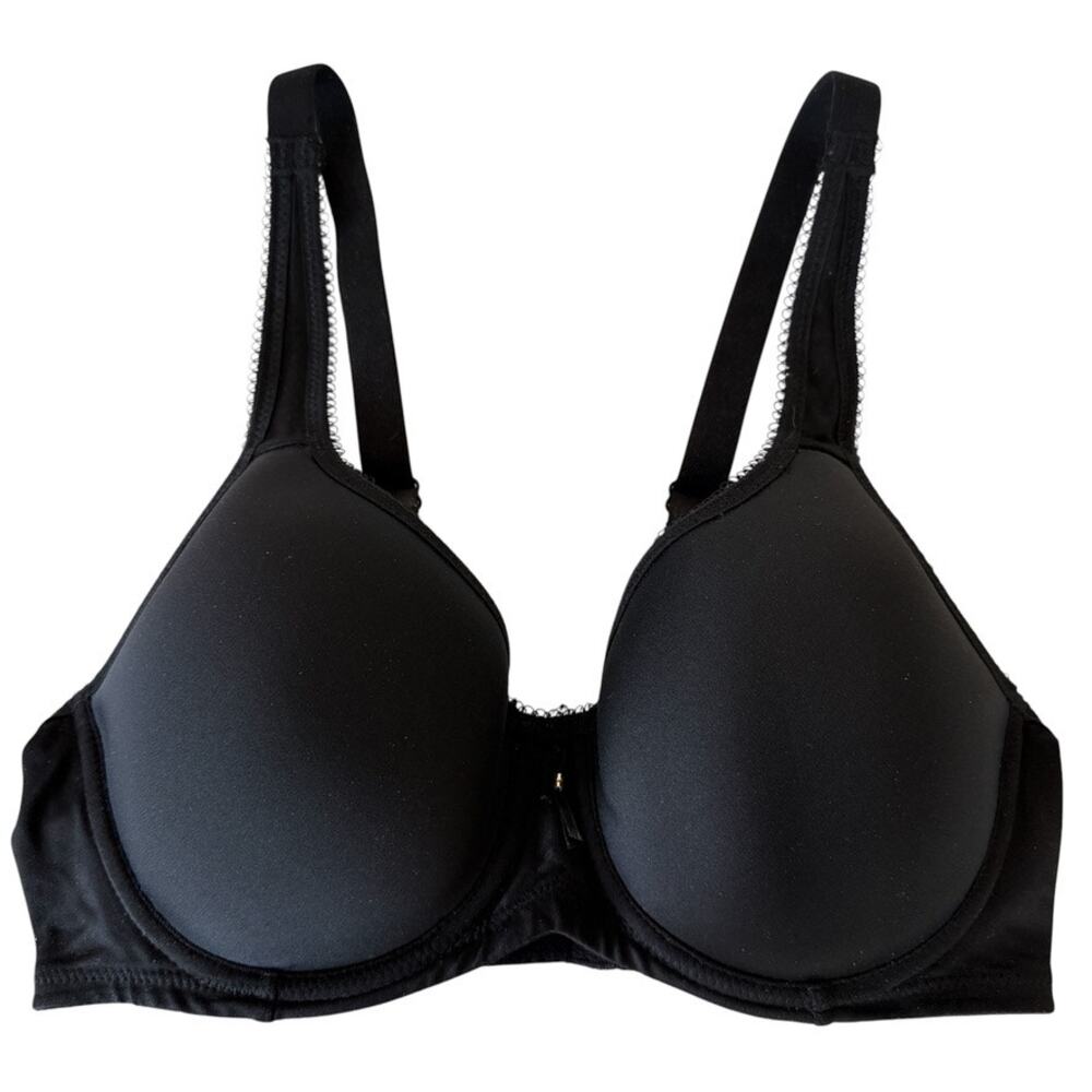 Wacoal Basic Beauty Spacer Underwire T-Shirt Bra Black Style 853192 Size 34C